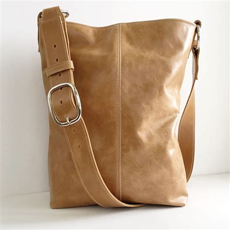 Indie Leather Tote Boho Leather Crossbody Bag Leather