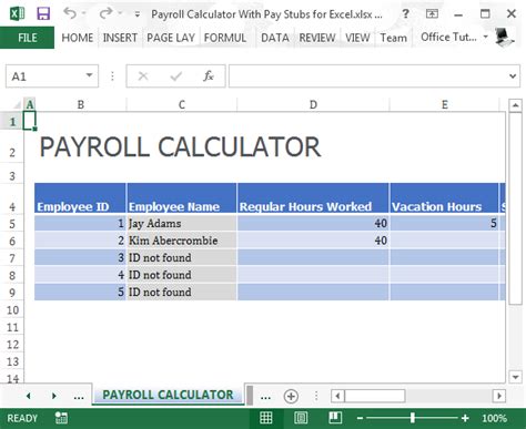 Free Online Payroll Calculator Abdulkhyralee