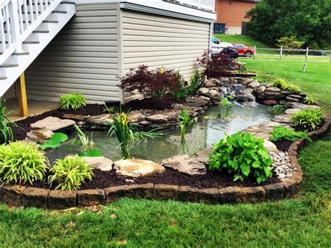 If you are using now that you have an amazing backyard water garden pond, complete with a waterfall don't stop there. Koi Pond|Water gardens|Middlesex County|MA
