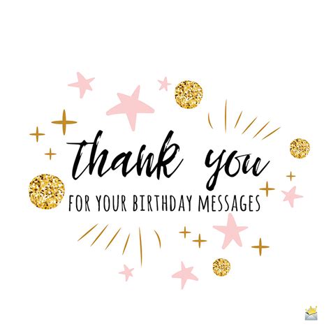 Thanks Quotes For Birthday Wishes 70 Thank You Messages