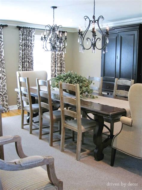 5 out of 5 stars (955) sale price $32.40 $ 32.40 $ 36.00 original price $36.00 (10% off) free shipping favorite add. Drapery Panels for a Gray Dining Room | Driven by Decor