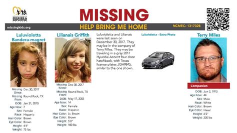 Amber Alert Issued For Two Texas Girls Believed To Be In Grave Danger