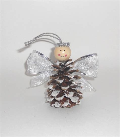 Angel Pine Cone Ornament By Silvermoonbathandspa 450