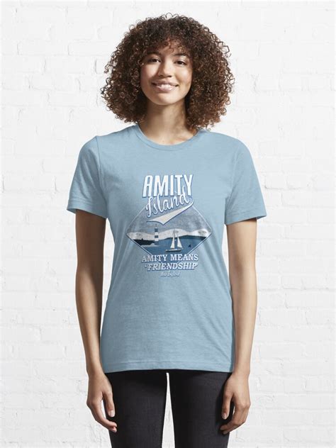 Amity Island Amity Means “friendship” Inspired By Jaws T Shirt