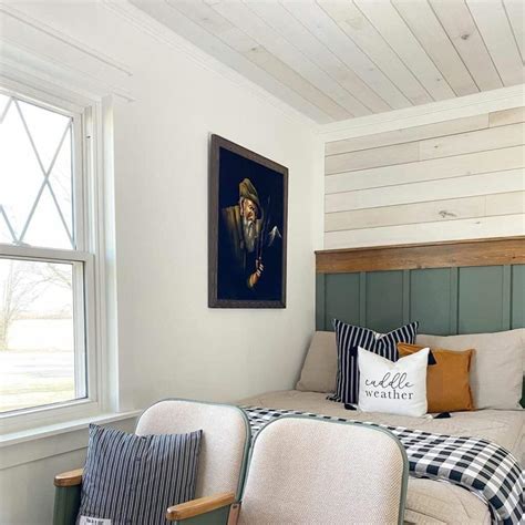 Shiplap Accent Wall With Matching Ceiling Soul Lane