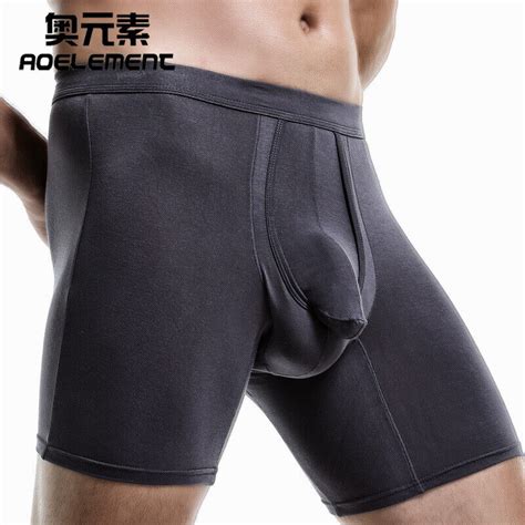 Mens Underwear Separate Penis Ball Pouch Breathable Sport Comfort Boxer