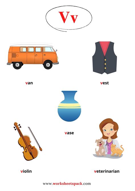 Say And Memorize Words Begin With The Letter V In 2021 How To