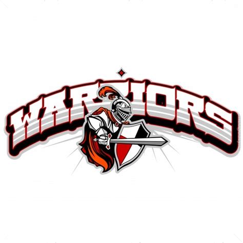 Warriors Team Logo Vector Clipart Warriors
