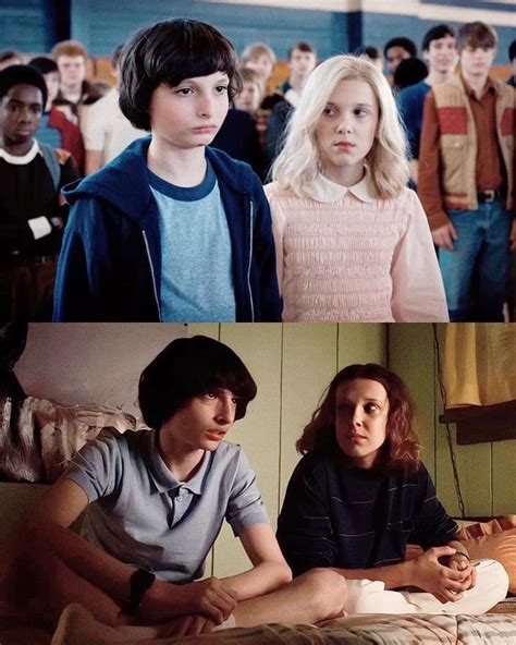 Mike And Eleven Stranger Things Season 1 And 3 Another Parallels Edit