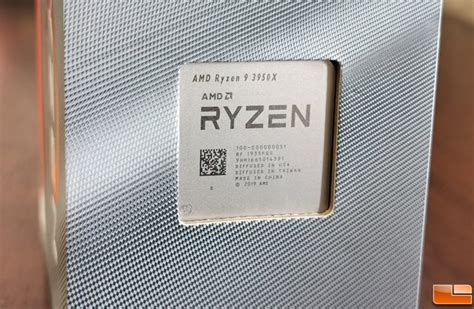 Amd Ryzen 9 3950x Processor Review Legit Reviews