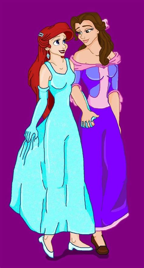 Ariel And Belle By Goddess Aribelle Deviantart On DeviantArt
