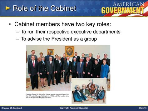 Role Of Cabinet Members Chapter 15 Government At Work The Bureaucracy