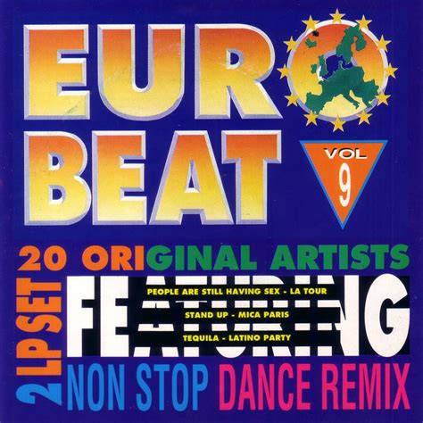 Eurobeat Volume 9 90 Minute Non Stop Dance Remix Cd 1991 Various