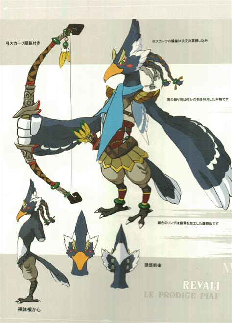 Rito From Botw Evolve Character Design References Game Character