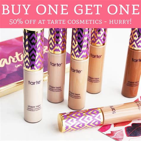 Tonight Only Buy One Get One 50 Off Tarte Cosmetics Deal Hunting Babe