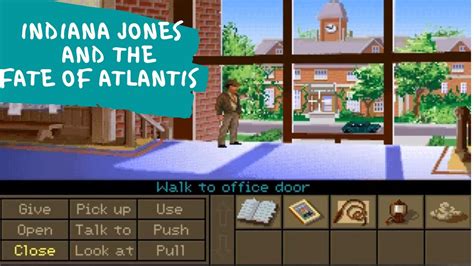 Indiana Jones and The Fate Of Atlantis Türkçe İnceleme YouTube