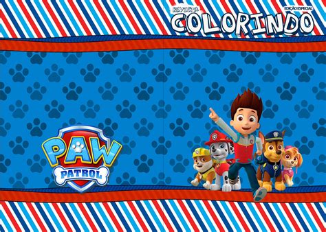 It is seen in all episodes of paw patrol. Paw Patrol: Free Party Printables. - Oh My Fiesta! in english