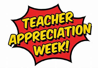 Appreciation Teacher Week Calendar Language