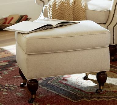 The pottery barn credit card provides a convenient method of obtaining that needed financing. Brooklyn Upholstered Ottoman | Pottery Barn