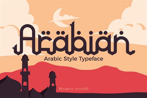 Arabian Font Mabhal Studio Fontspace