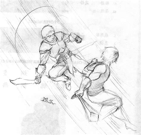 Sword Fight By Mcs378 On Deviantart