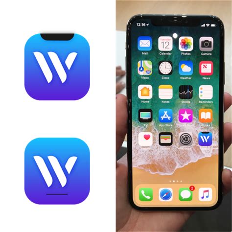 Beautiful App Icon For An Iphone X Wallpaper App Icon Or Button Contest