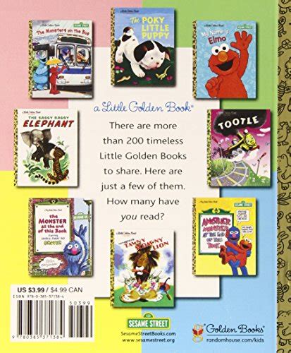 Time For Bed Elmo Sesame Street Little Golden Book Pricepulse