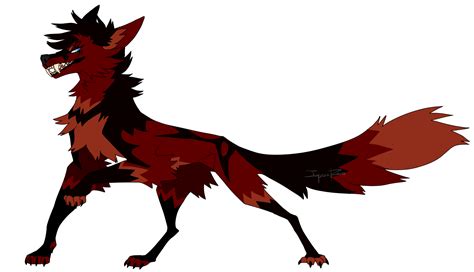 Edgy Red Dog By Opalizero On Deviantart