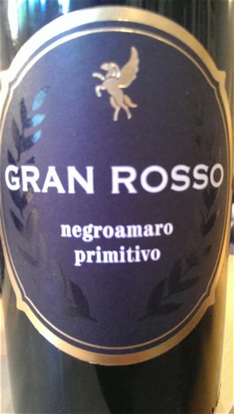 2011 Casa Vinicola Botter Gran Rosso Salento Igt Italy Puglia