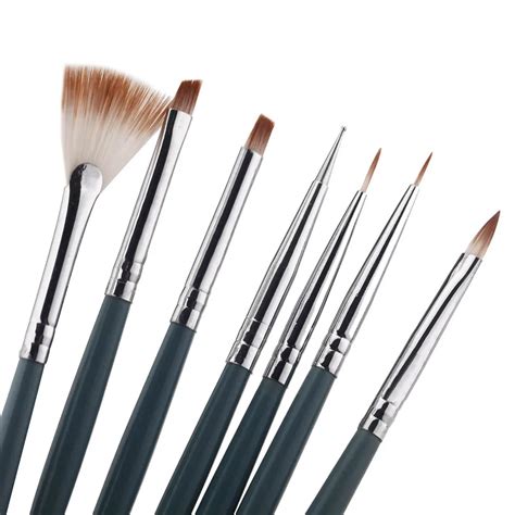 7pcsset Diy Professional Nail Art Brush Design Painting Tool Pen
