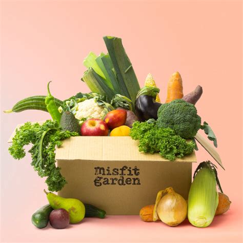 Misfit Garden Wonky Fruit And Veg Subscription Box