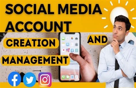 Create Your Social Media Account And Manage Them Legiit