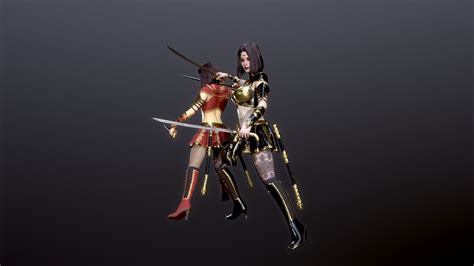 Woman Assassin In Characters Ue Marketplace