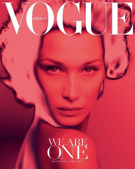 The Editorialsbella Hadid X Vogue Greece April Mr