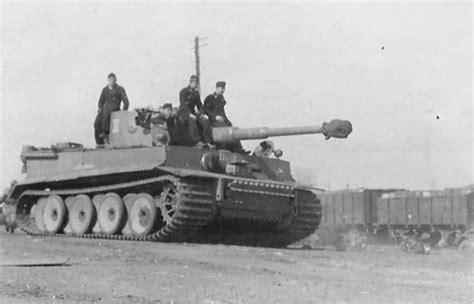 Tiger I Tank Code Ii Of Schwere Panzer Abteilung 505 1943 World War