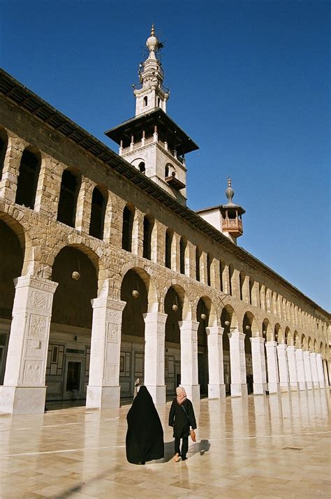 The Minaret Of The Bride Umayyad Mosque In Old Damascus Flickr