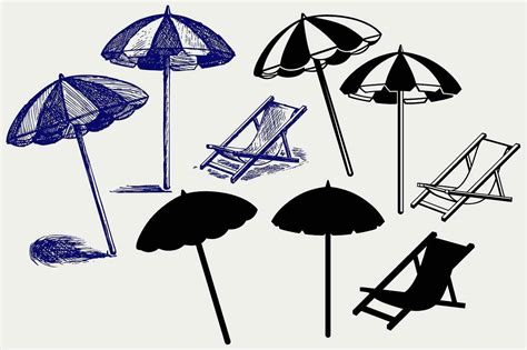 Beach umbrella SVG | Umbrella illustration, Umbrella, Beach umbrella