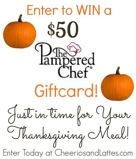 50 Pampered Chef Giveaway Giveaway Win Pamperedchef Pampered Chef
