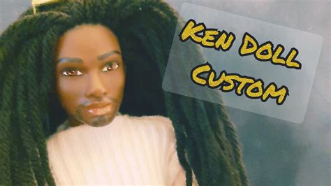 Custom Ken Giving Ken Real Hair Ooak Youtube