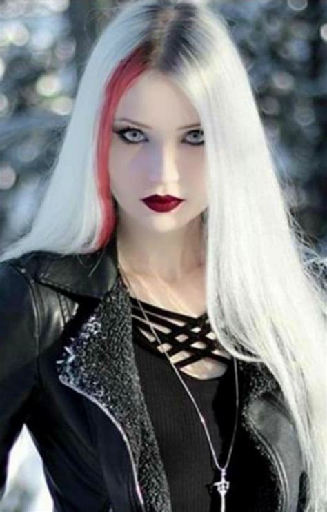 Goth Beauty Blonde Beauty Dark Beauty Gothic Girls Dark Fashion