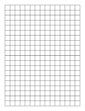 Centimeter Square Graph Paper
