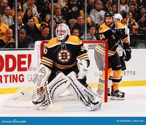 Tim Thomas Boston Bruins Editorial Image Image Of League 45429445