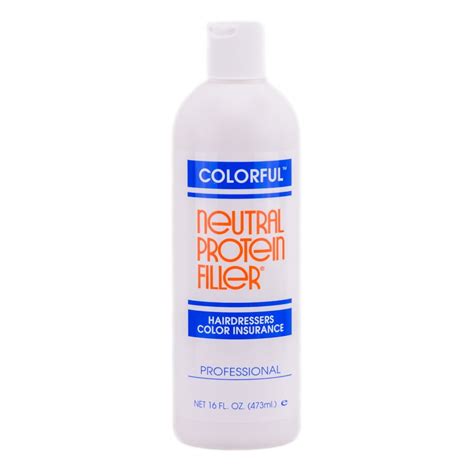 Colorful Neutral Protein Filler Hair Dressers Color Insurance 16 Oz