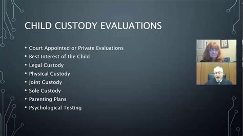 Forensic Psychology Child Custody Evaluations Youtube