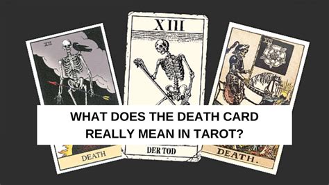 Death (xiii) is the 13th trump or major arcana card in most traditional tarot decks. What Does the Death Card Really Mean in Tarot? - Katrina Jane