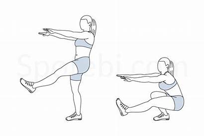 Squat Pistol Exercise Guide Spotebi Muscles Illustrated