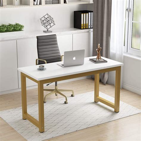 Get the best deals on modern desk home office desks. Tribesigns 55" Simple Sturdy Computer Desk, Large Modern ...