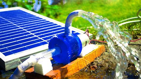 How To Make A Homemade Solar Energy Water Pump Youtube