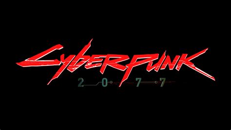 Cyberpunk 2077 Logo 4k Wallpaperhd Games Wallpapers4k Wallpapers