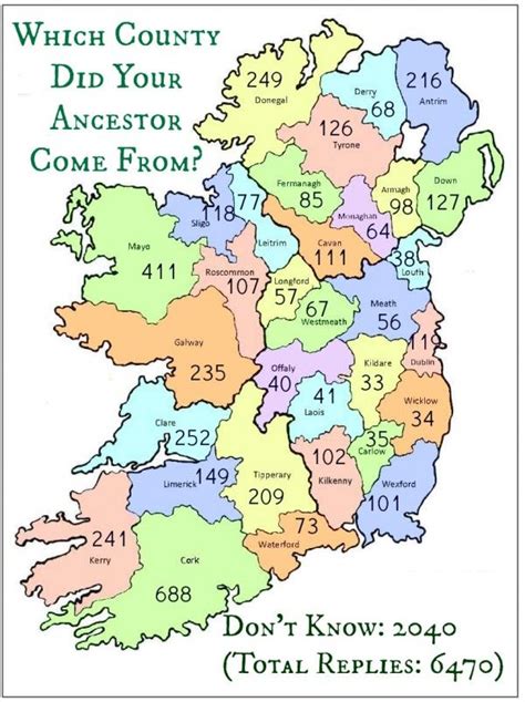 Do You Have An Irish Surname Question Your Irish Heritage Counties